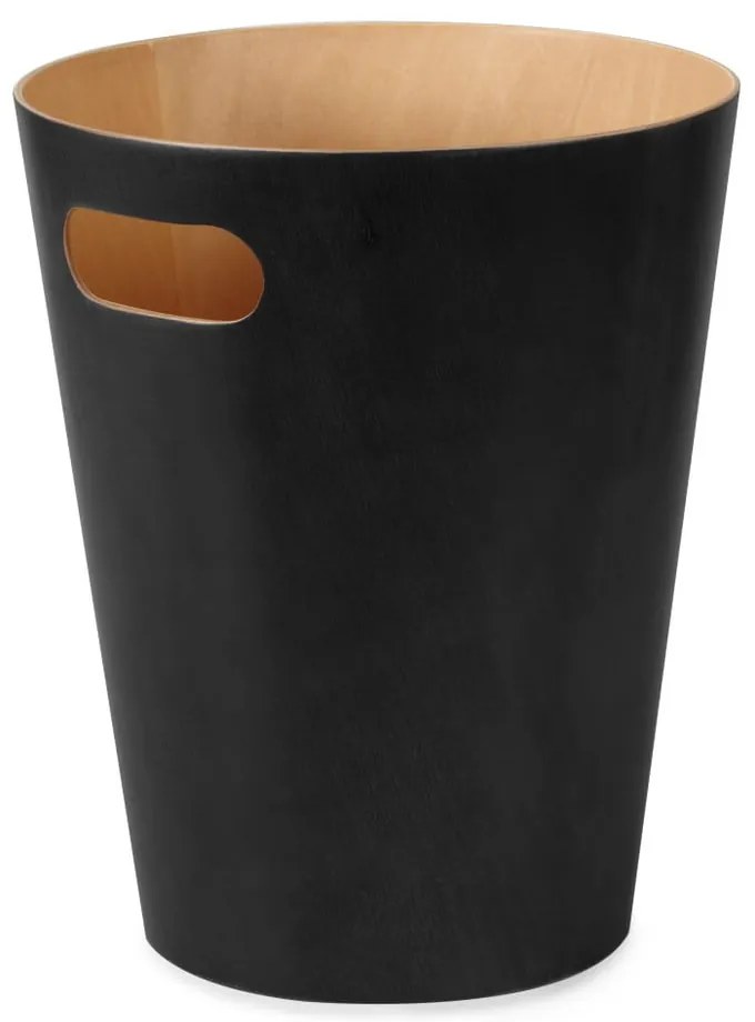 Черно офис кошче за боклук 7,5 l Woodrow – Umbra