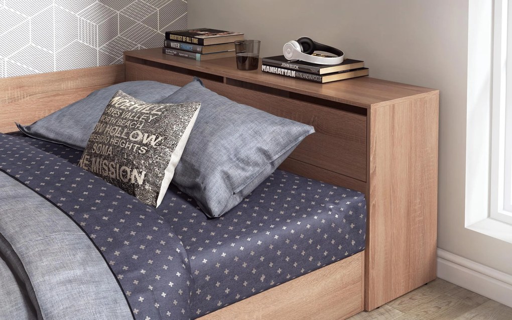 Легло + ракла за матрак 144/190 Приста L