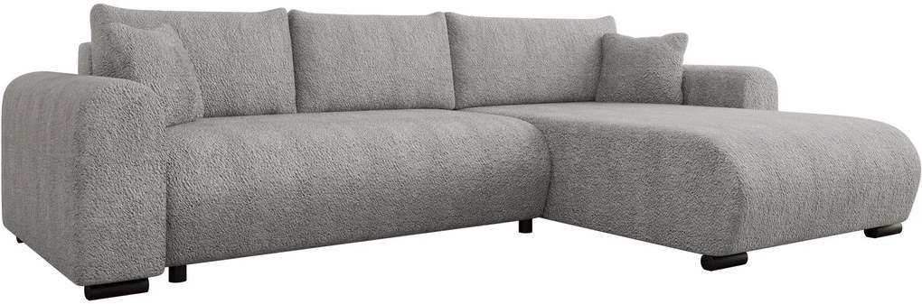 Ъглов диван Merkos-Сиво