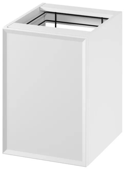 Cersanit S1022-011 - Окачен шкаф за баня MILLE с кош за пране, 40x45 cm, бял