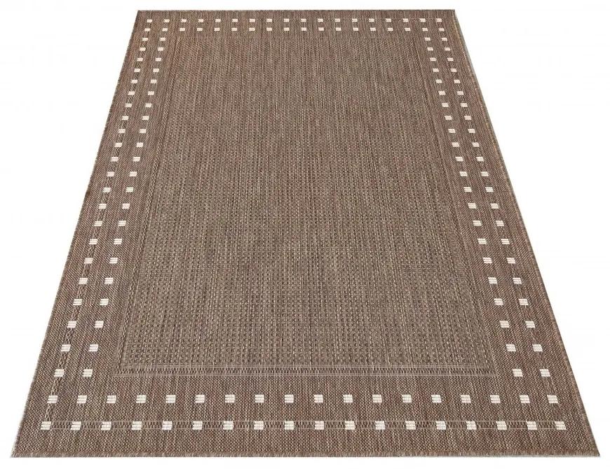 Елегантен двустранен килим с впечатляващ ръб Ширина: 80 см | Дължина: 150 см