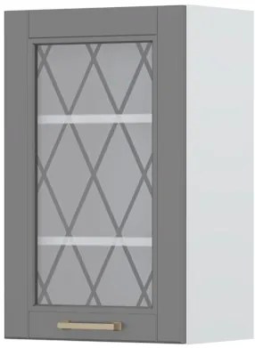 Висящ шкаф Tahoma V7-45-1KS with Витрина-Graphite