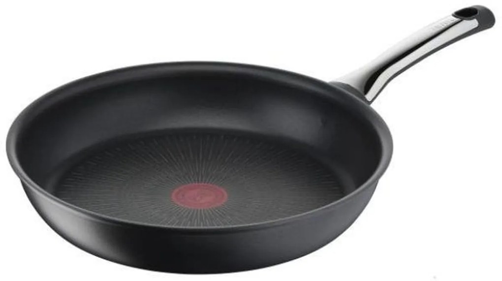 Тиган Tefal Черен Сребрист Алуминий Ø 28 cm