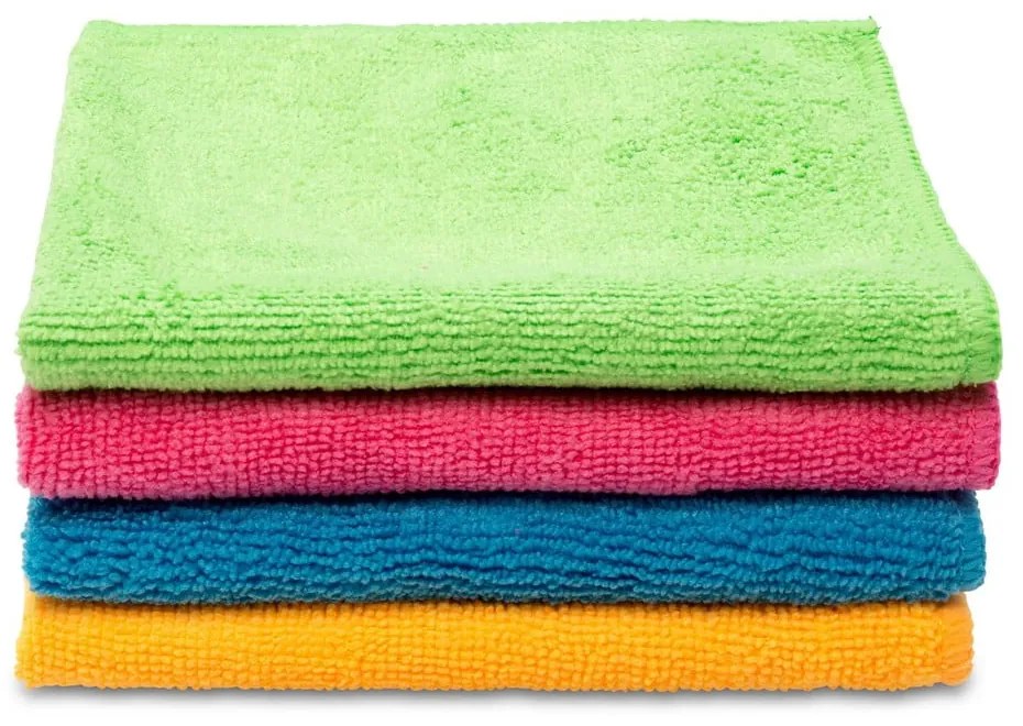 Кърпи в комплект 4 бр. от микрофибър Colors – Vileda