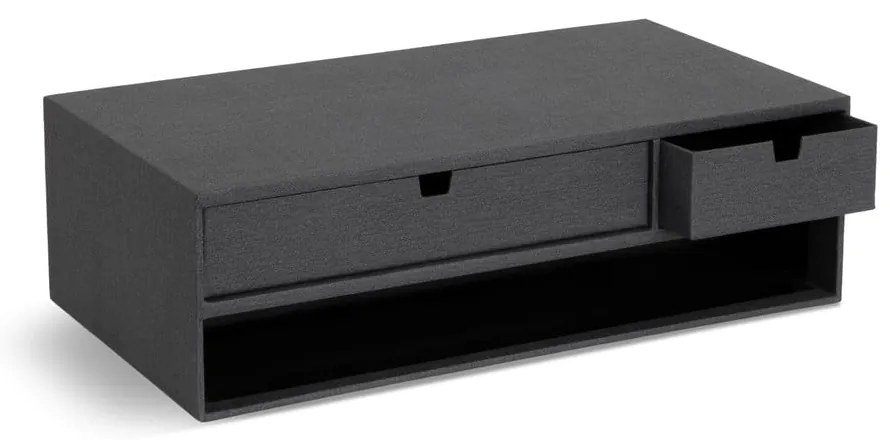 Картонен органайзер с чекмеджета за докумнети Ted Canvas Paper Laminate – Bigso