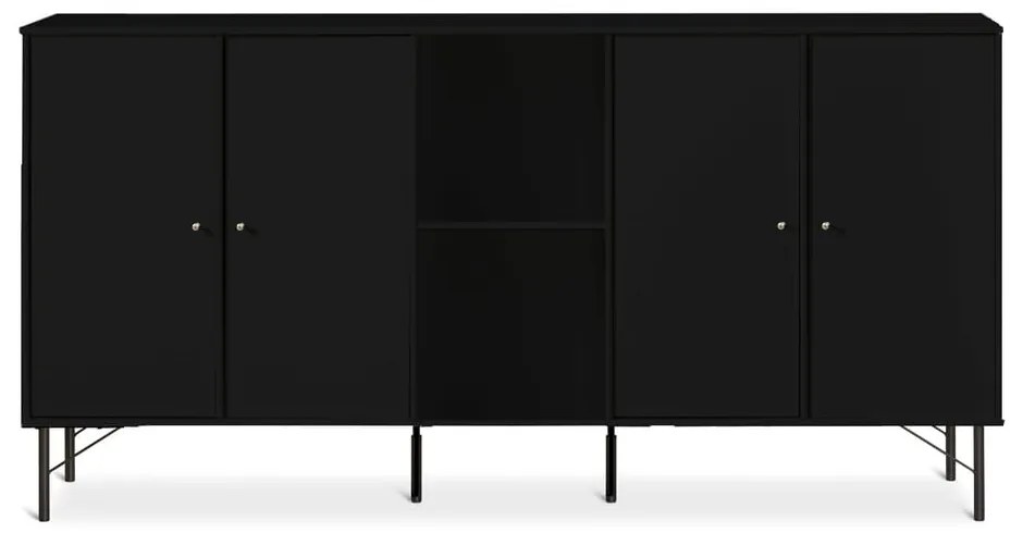 Черен скрин Hammel , 169 x 89 cm Mistral Kubus - Hammel Furniture