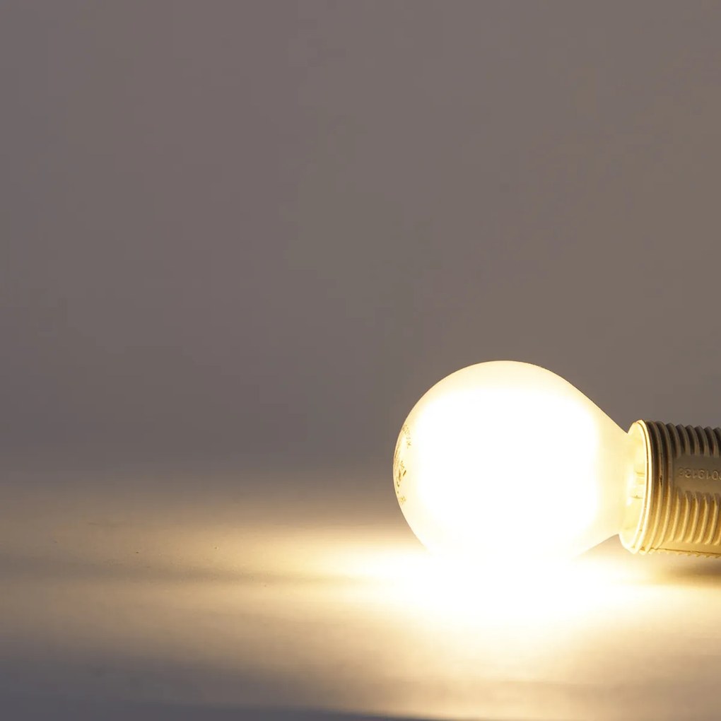 Комплект от 4 LED крушки E14 P45 матови 3.5W 360lm 2700K