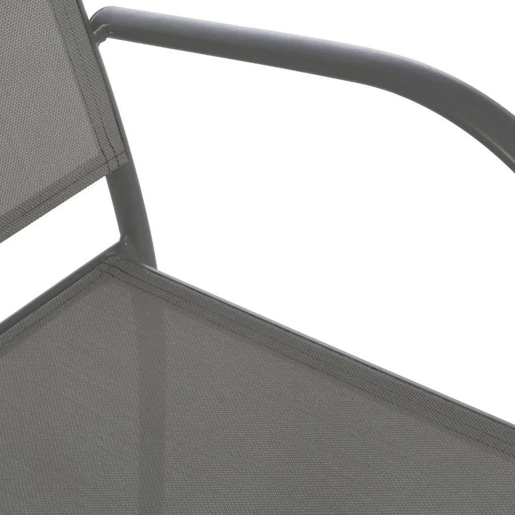 Градински стол Hesperide Piazza, Сив