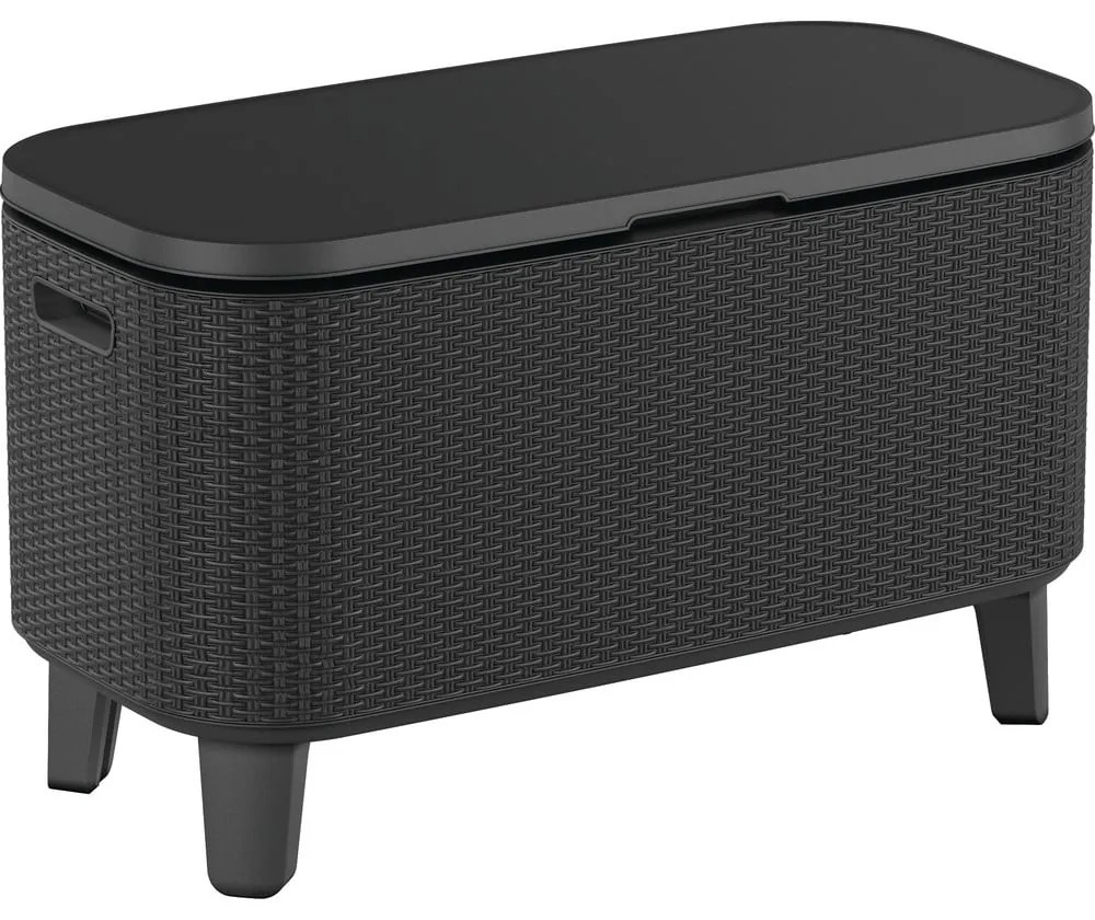 Пластмасова градинска маса с тавичка за лед 83.5x40 cm Bevy – Keter