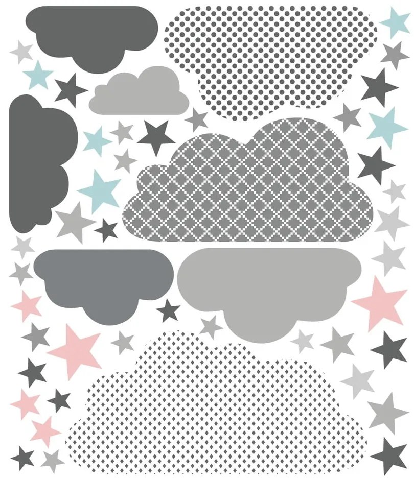 Стикер за стена Скандинавски облаци от далечния север - Ambiance