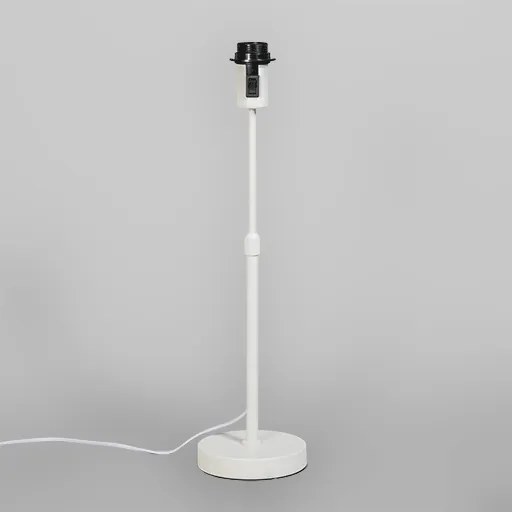 Модерна настолна лампа бяла регулируема - Parte