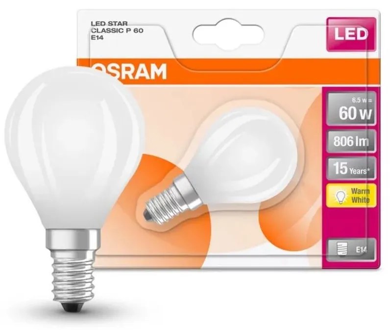 LED Крушка STAR E27/6,5W/230V 2700K - Osram