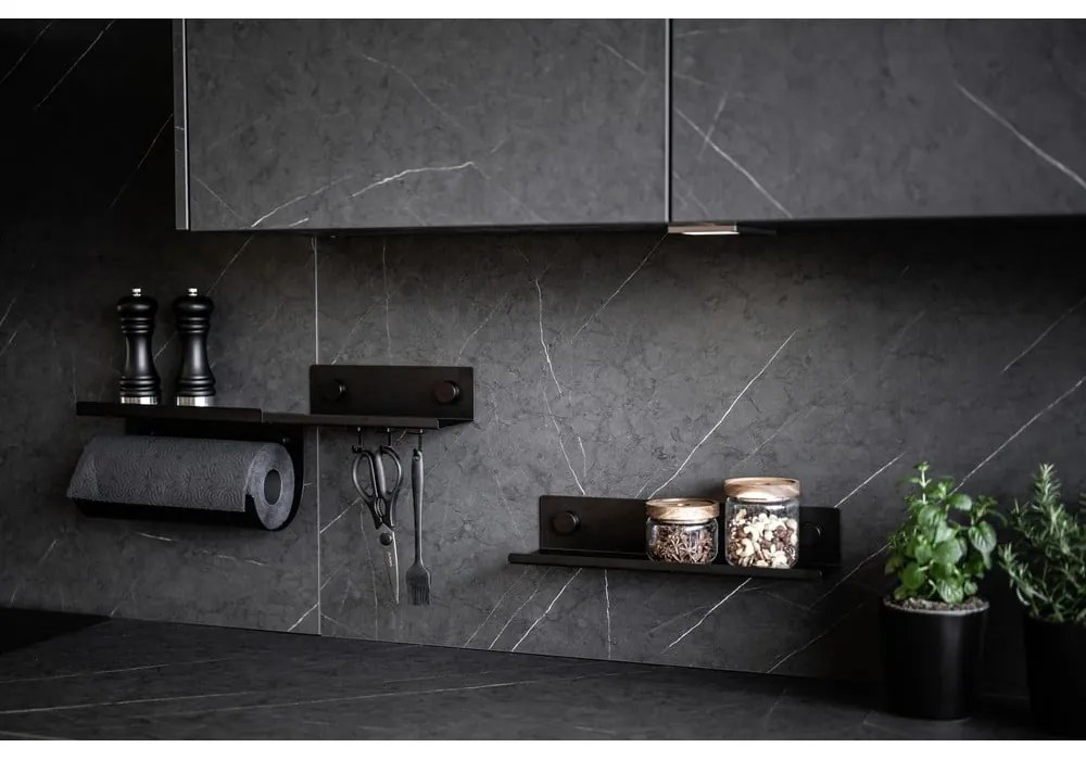 Самозадържащ се метален държач за кухненски кърпи Jet - Wenko