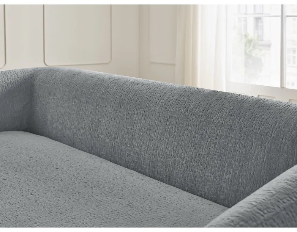 Тъмносив шенилов сгъваем диван 228 cm Neyo – Bobochic Paris