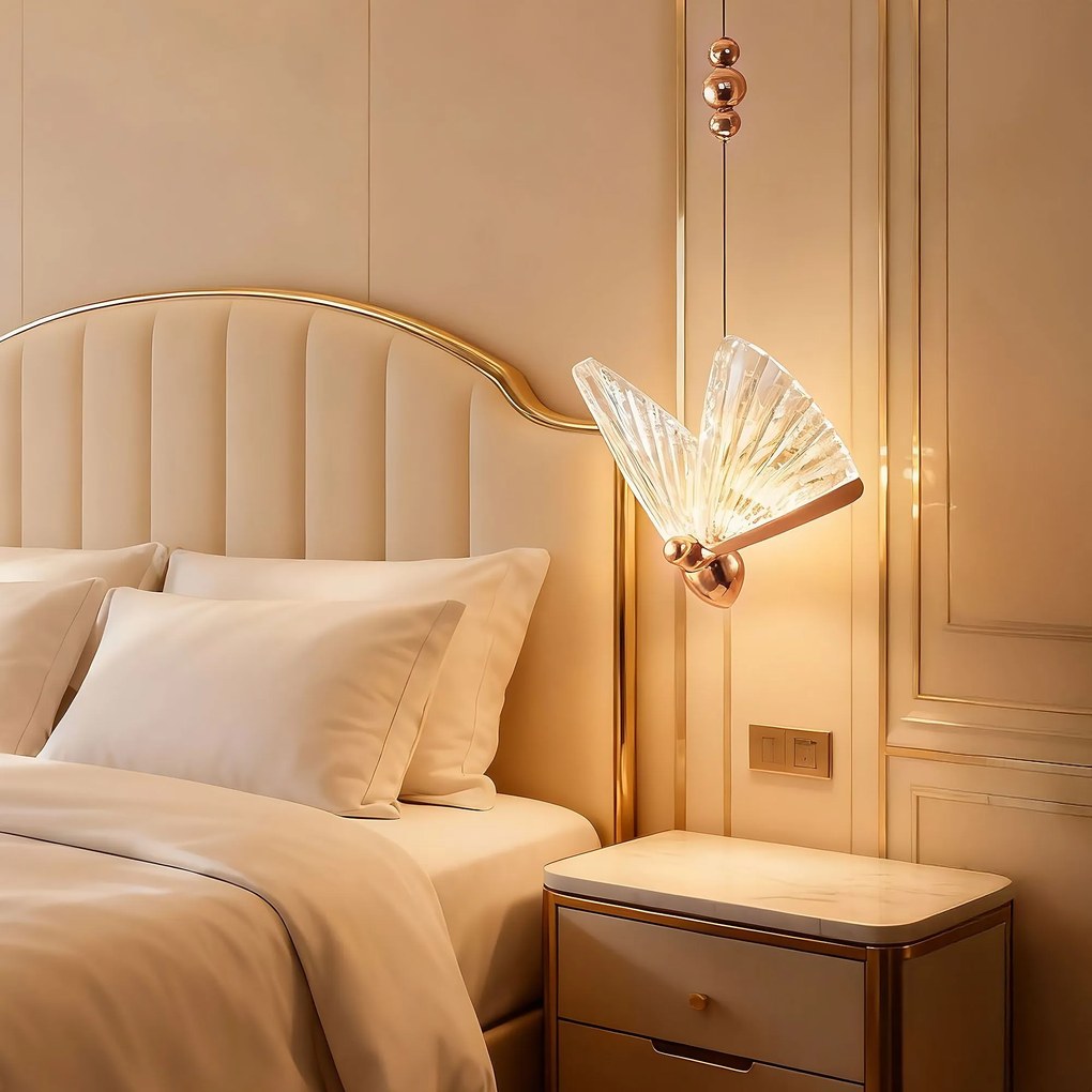 Висяща LED лампа LHJ105-1CP Gold