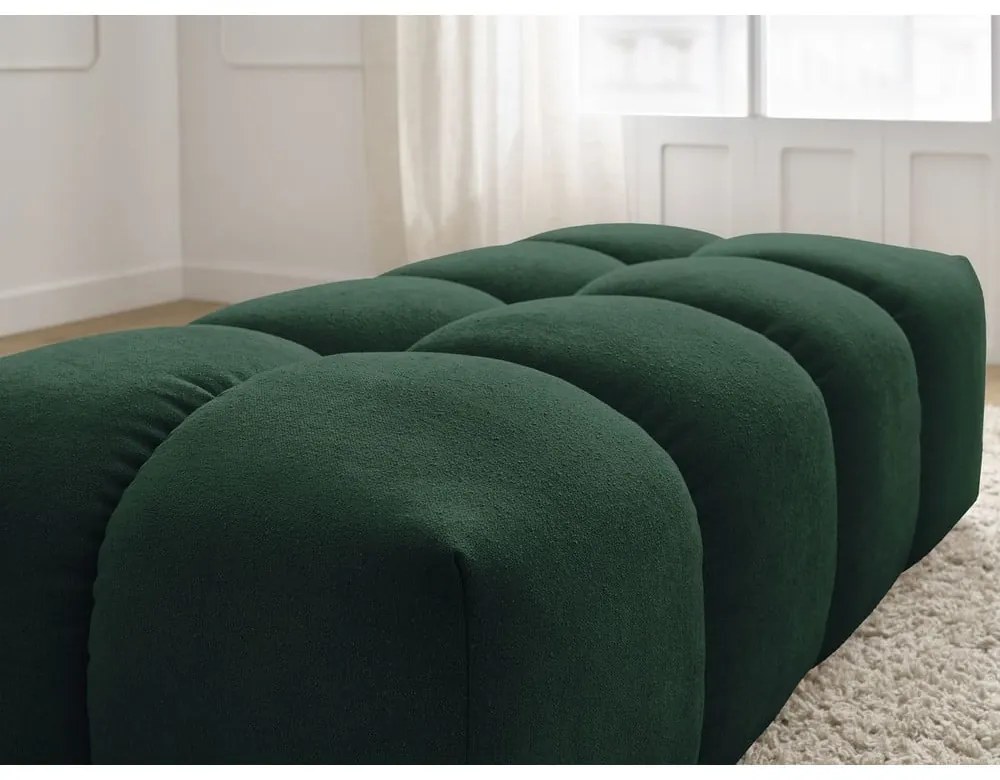 Зелена табуретка от прежда с примки от букле Everest – Bobochic Paris