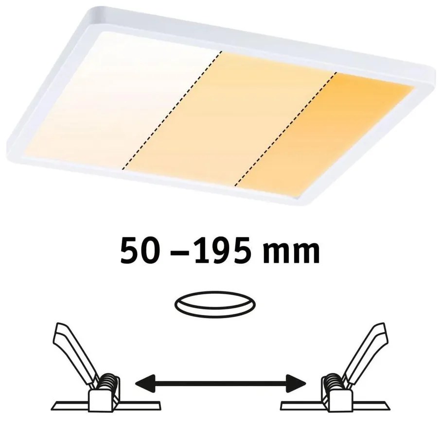 Paulmann 92994 -LED/16W IP44 Димируемо вградено таванно осветително тяло за баня VARIFIT 230V
