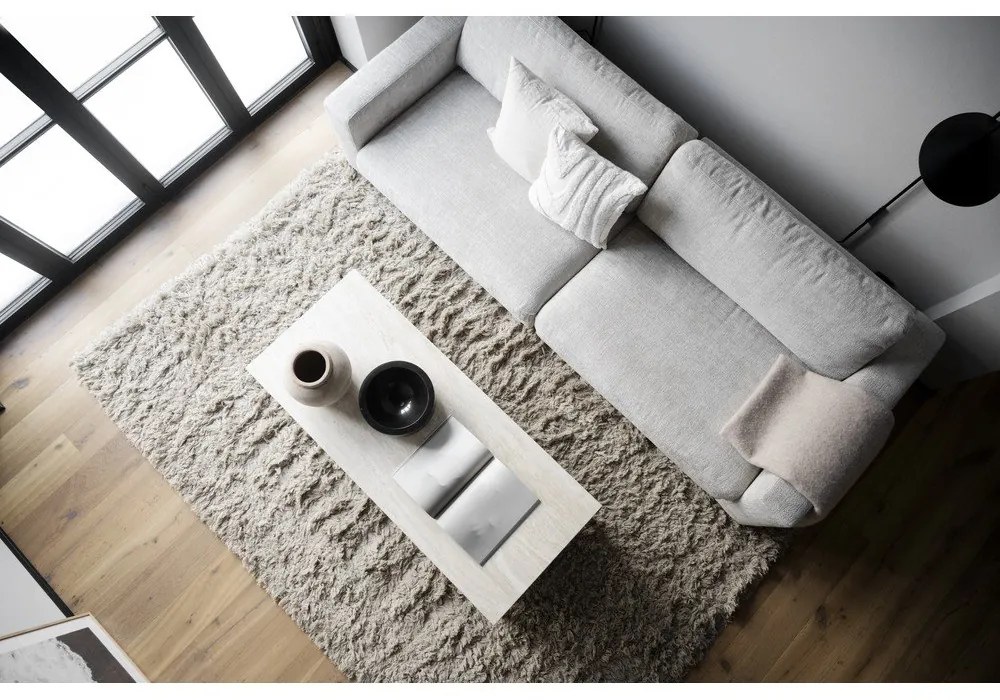 Кремав ъглов диван (ляв ъгъл) Duncan - Rowico