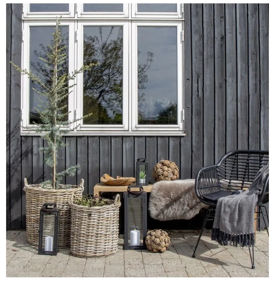 Комплект от 2 ратанови кошници Indo - House Nordic