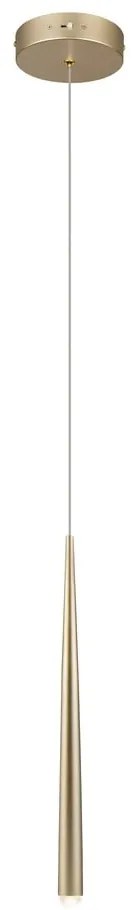 LED висящо осветително тяло в златист цвят ø 14 cm Cala – Trio Select