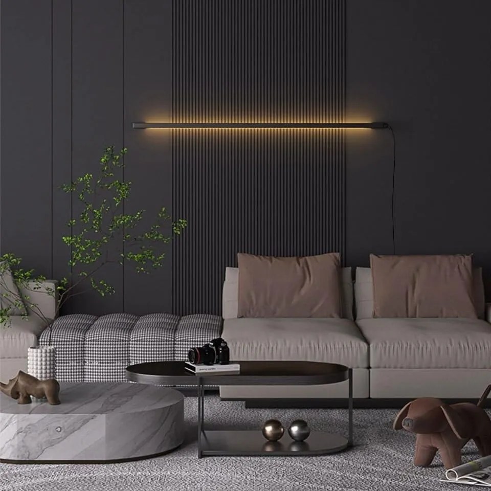 СТЕННА ЛАМПА LED LHJ064-W 100cm BLACK