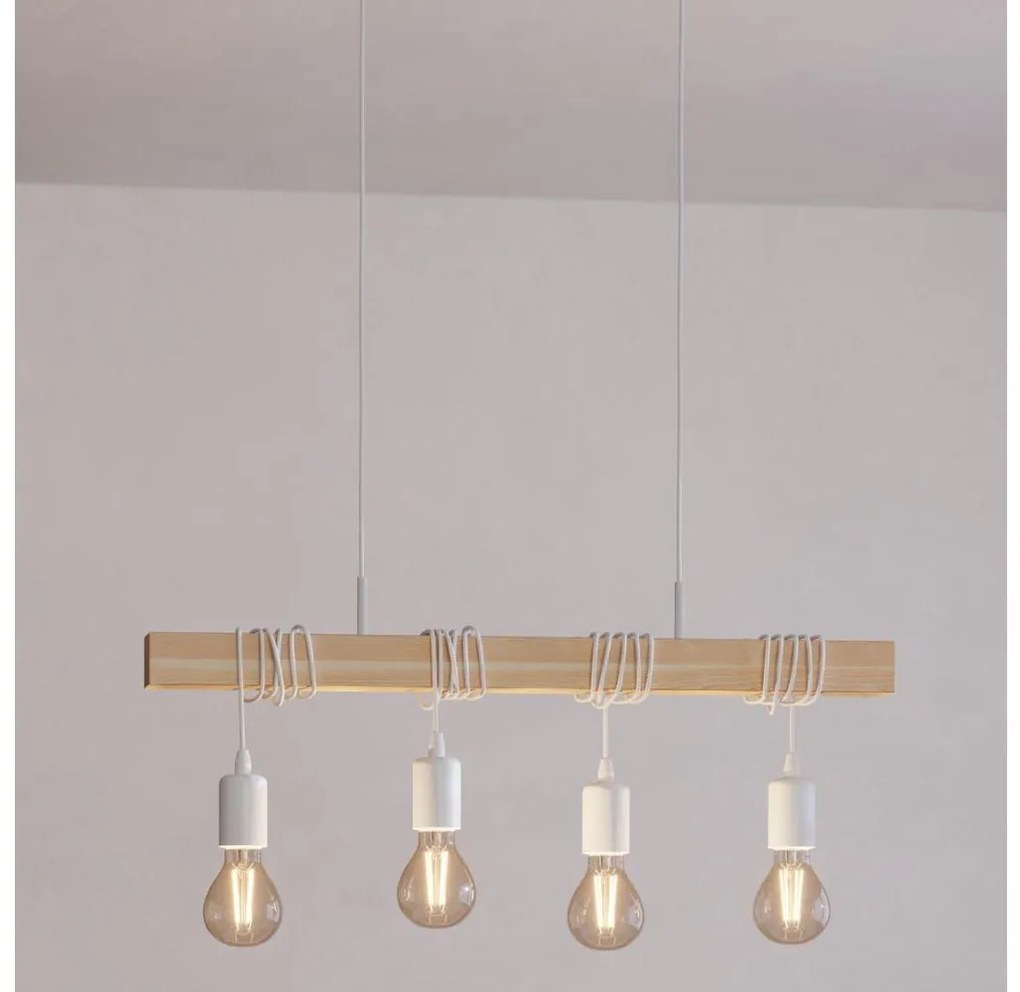 Eglo 43704 - Полилей на кабел TOWNSHEND 4xE27/60W/230V