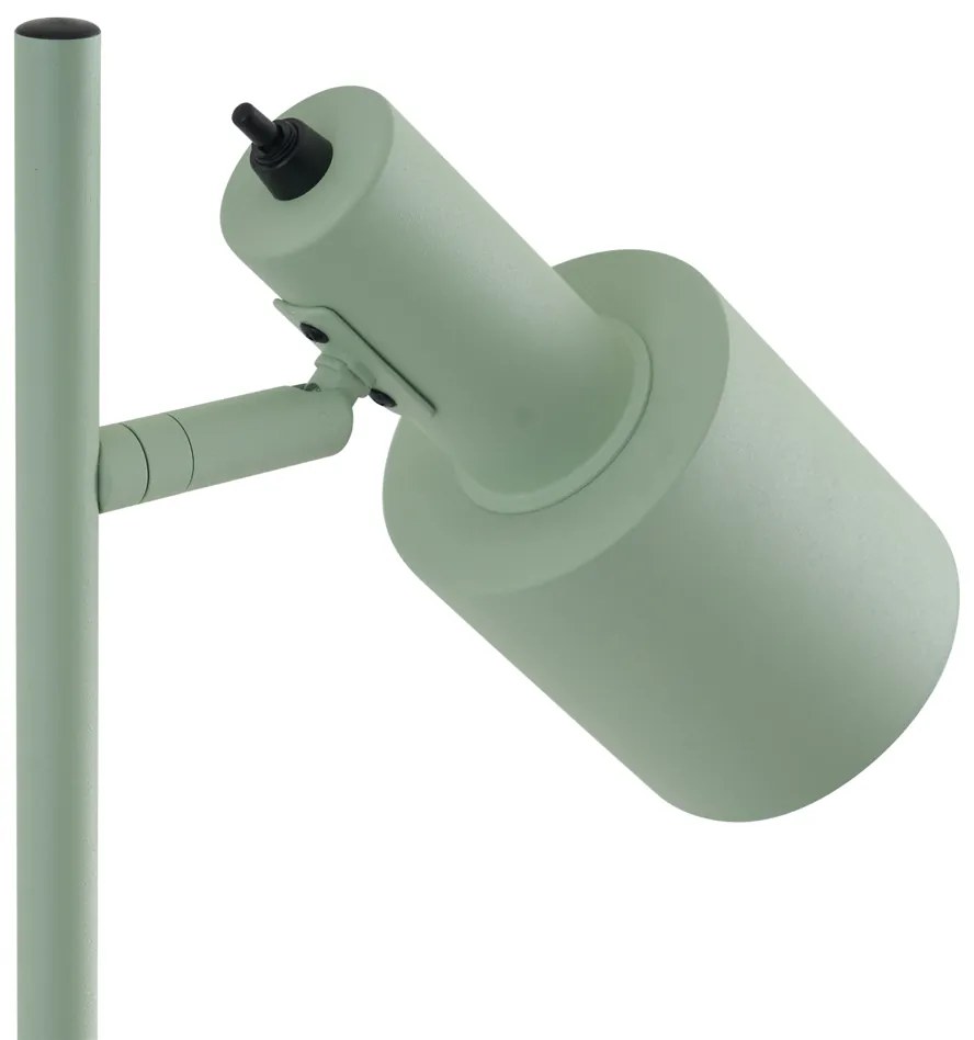 Модерна подова лампа зелена 2 светлини - Stijn