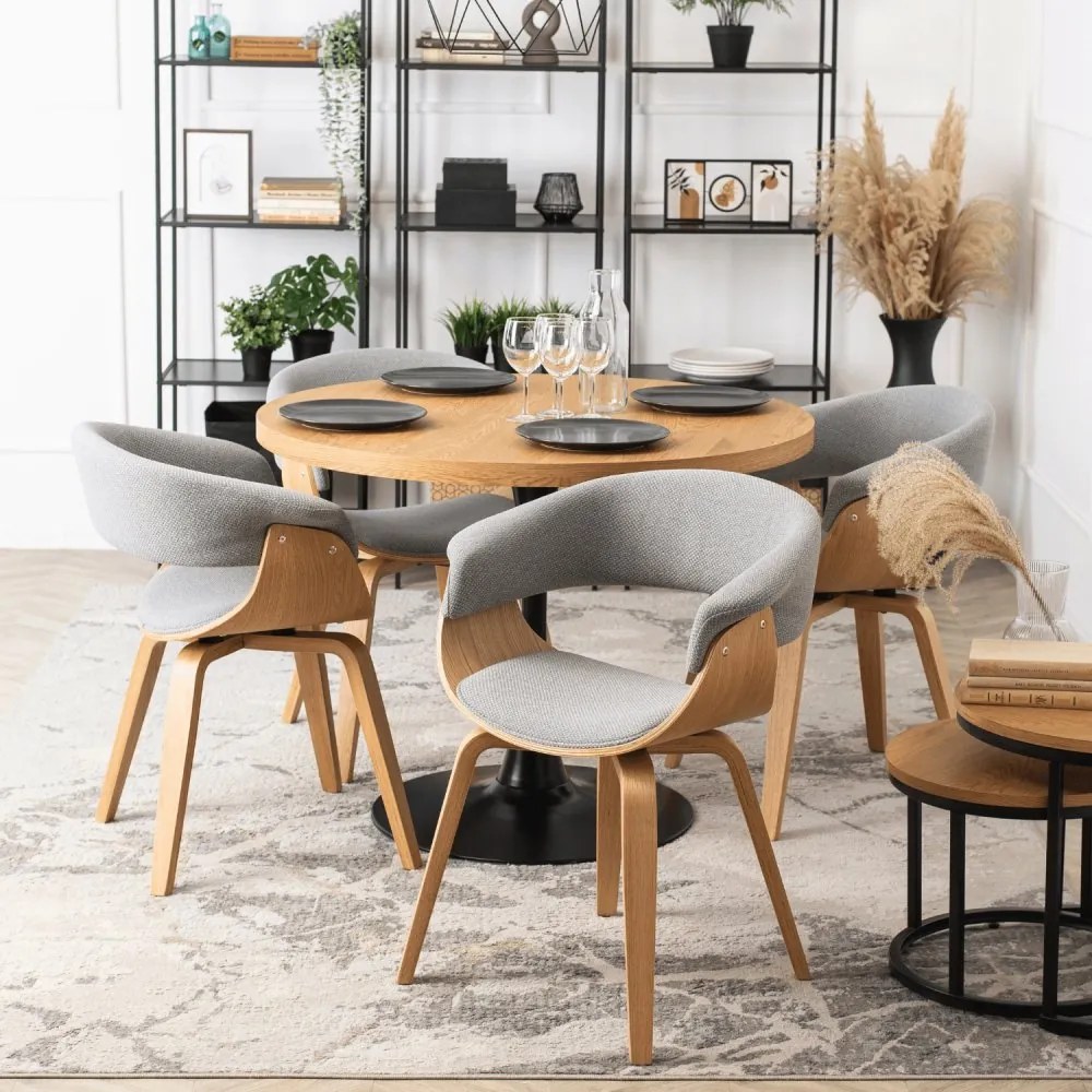 Тапициран фотьойл GARY2 - различни цветови решения орех - зелен