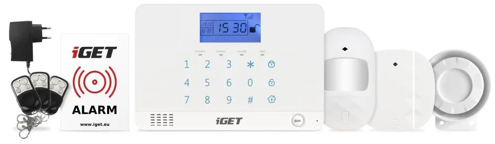iGET 75020106 - Интелигентна безжична охранителна GSM система