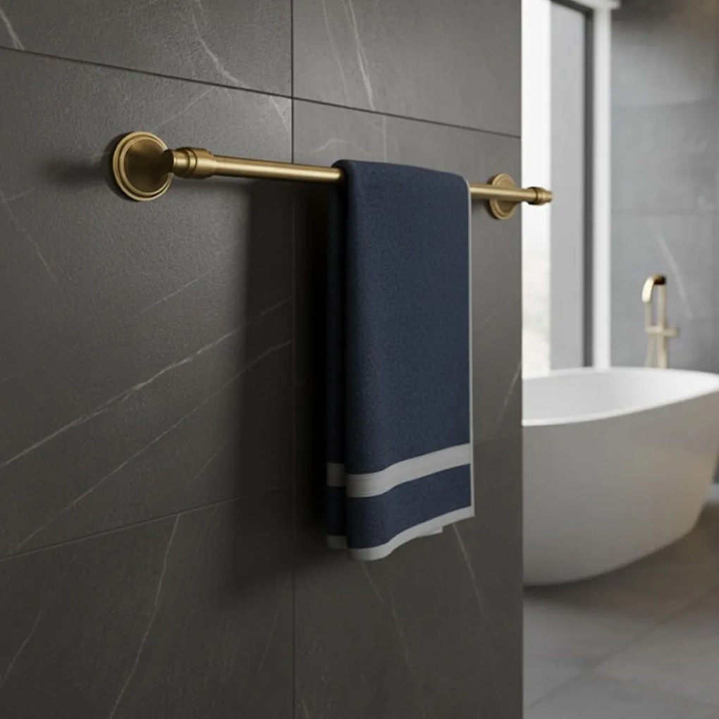 Закачалка за баня 16101 Aristo Brush Gold