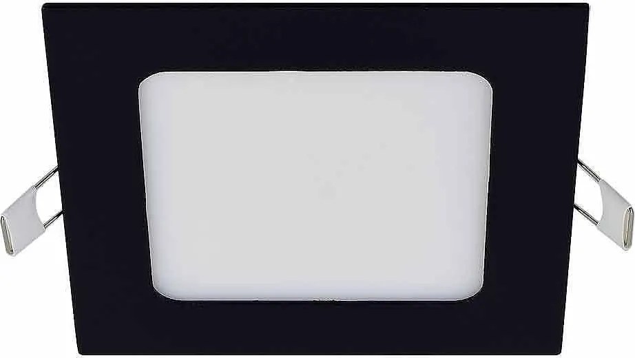 LED панел GRID, черен, 6W, 4000K