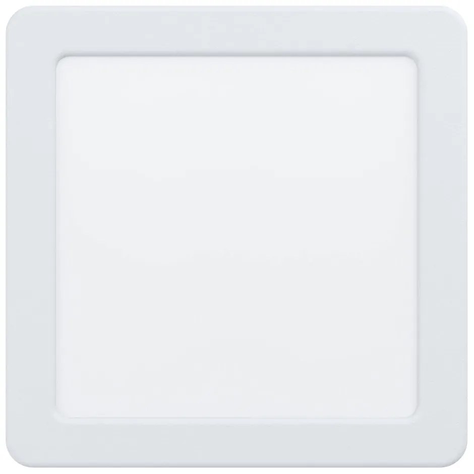 Бяло LED вградено осветление осветително тяло за таван 17x17 cm FUEVA 5 – EGLO