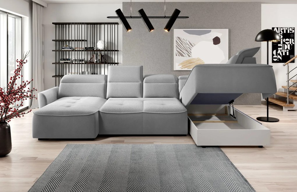 Ъглов диван Morello XL-Xaki-Right