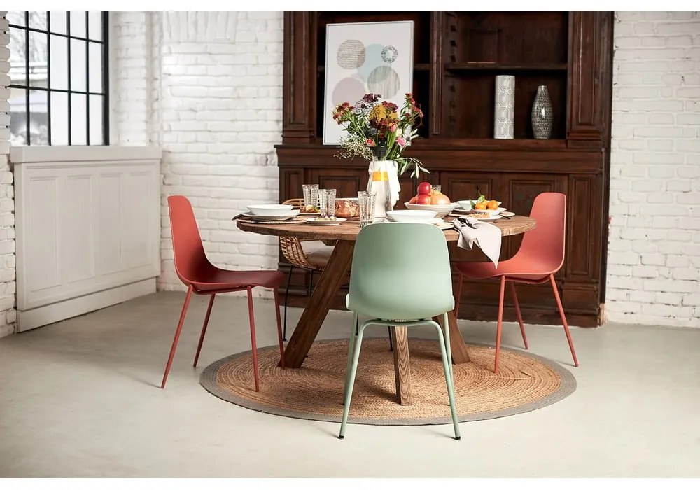 Зелен трапезен стол Whitby - Unique Furniture