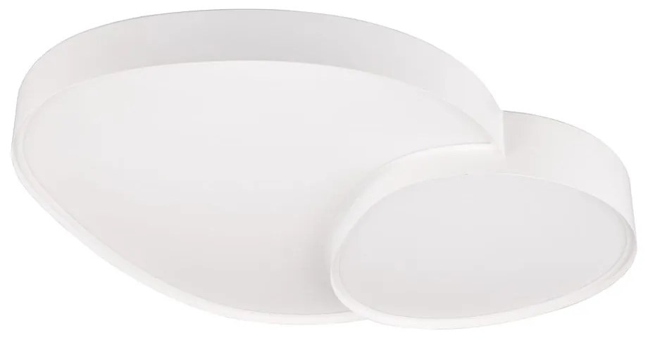 Бяла LED светлина за таван 63,5x77 см Rise - Trio