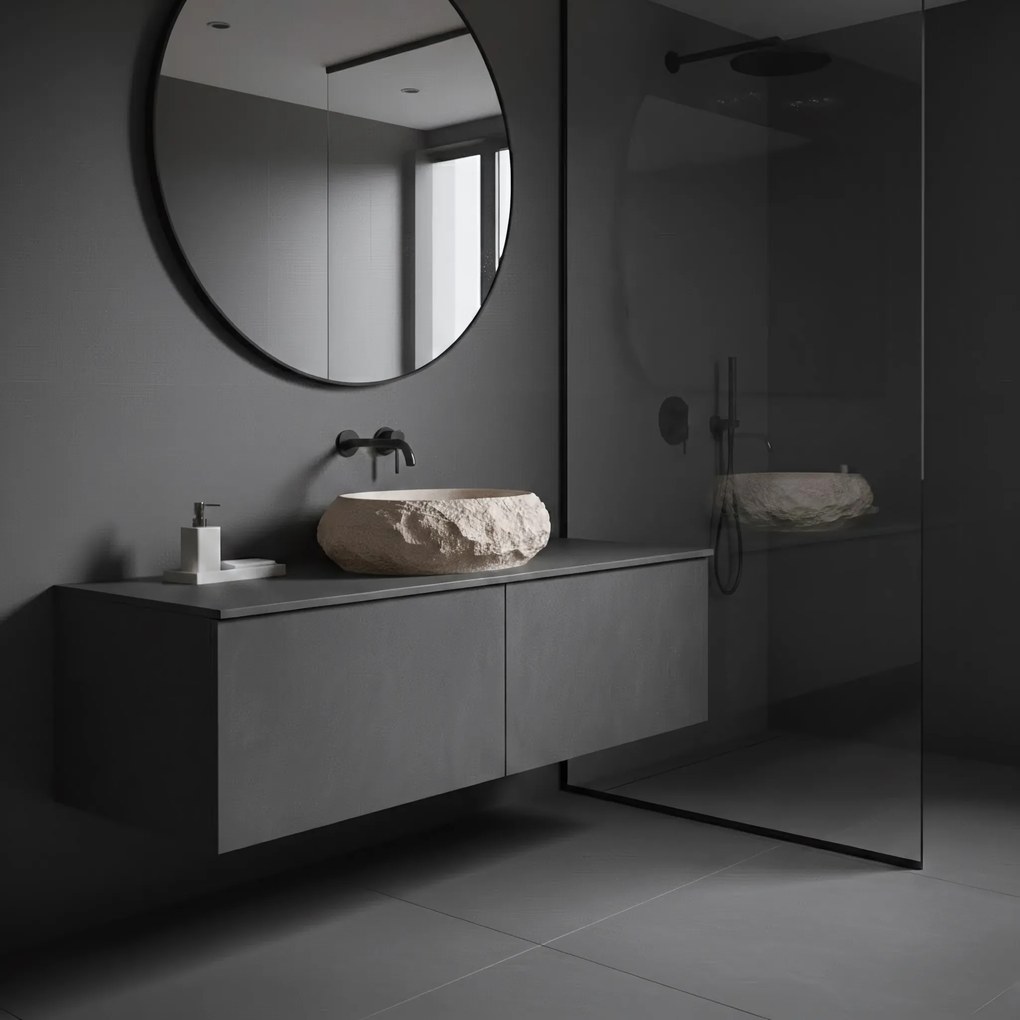 Умивалник за плот Mika Warm Beige