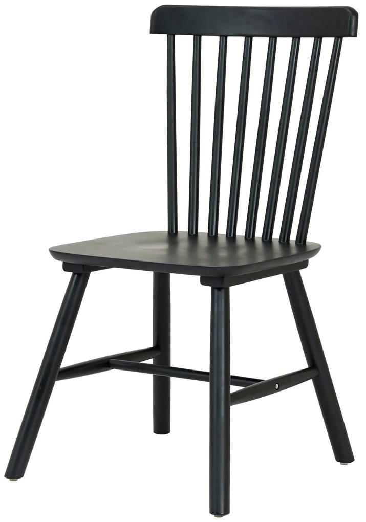 Кухненски стол Chester-черно (4) парчета