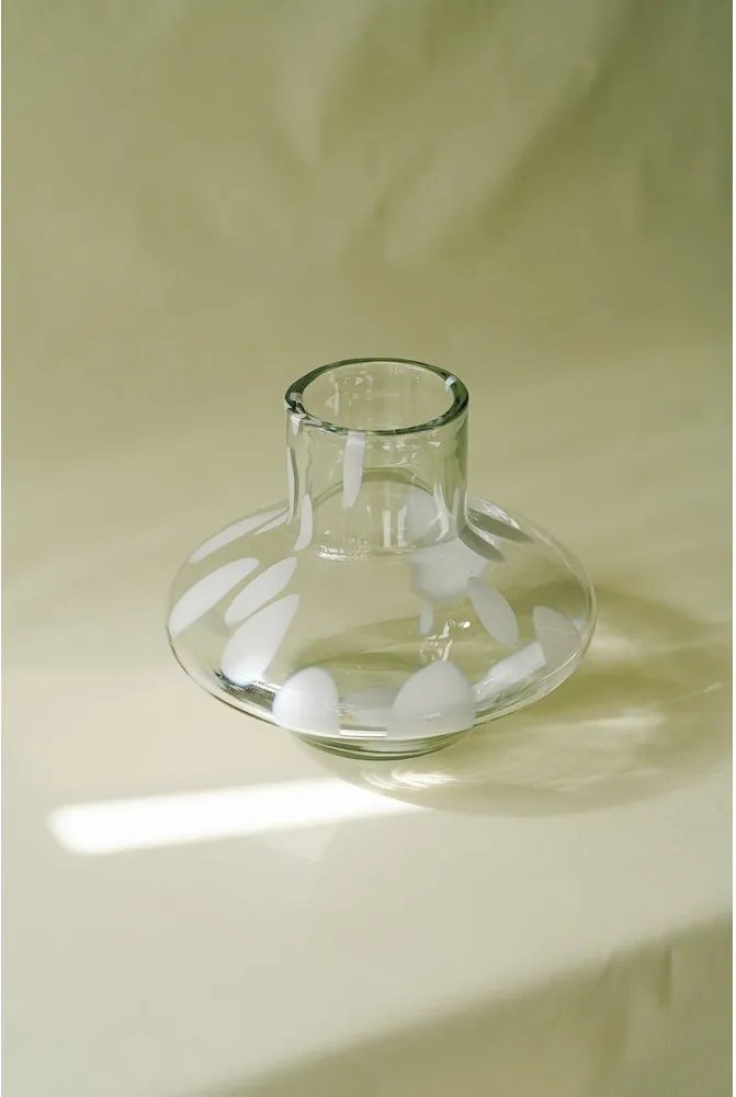 Стъклена ръчна изработка ваза (височина 28 cm) Glom – noo.ma