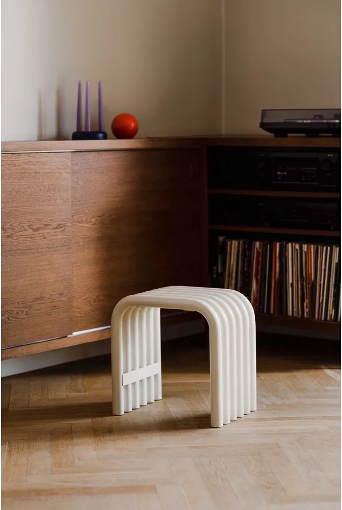 Бежов градински стол метален Nokk – noo.ma