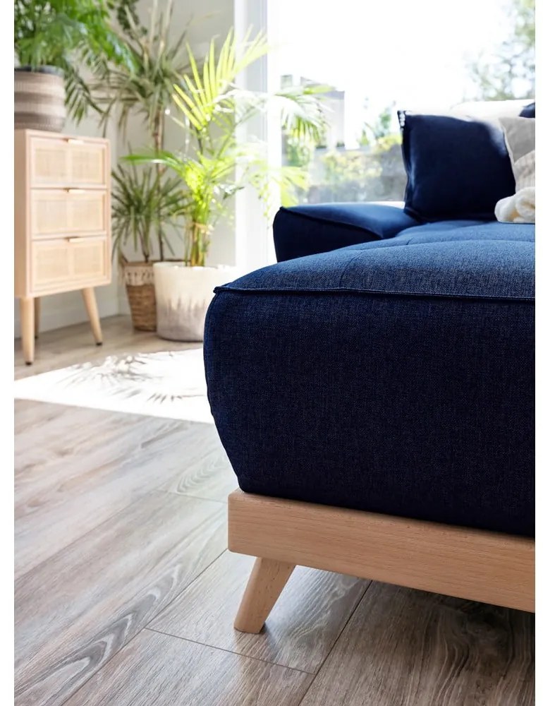 Морскосин разтегателен диван променлив ъглов диван Dazzling Daisy - Miuform