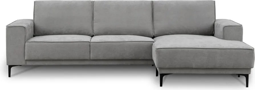 Сив ъглов диван (десен ъгъл) Copenhagen – Scandic