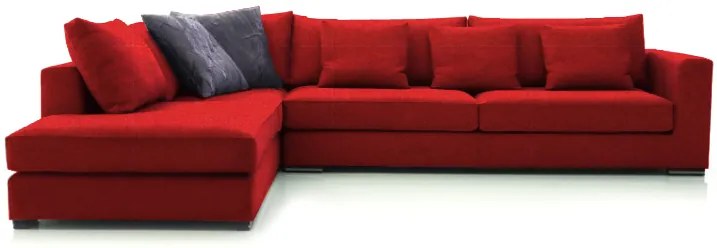 Ъгъл диван Air-Right-270φ 210β-Red