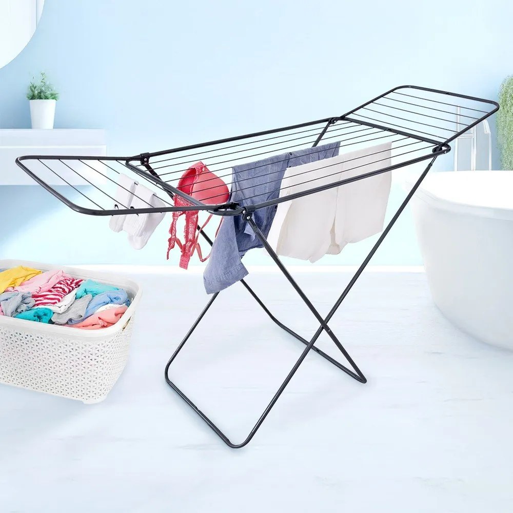 Черна/антрацитна сушилня за дрехи 15 m – Orion