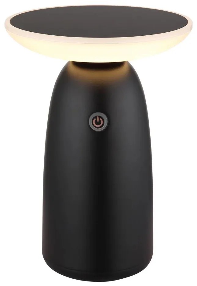 Globo 36625S - LED соларна лампа с докосване, 10W, IP54, черна