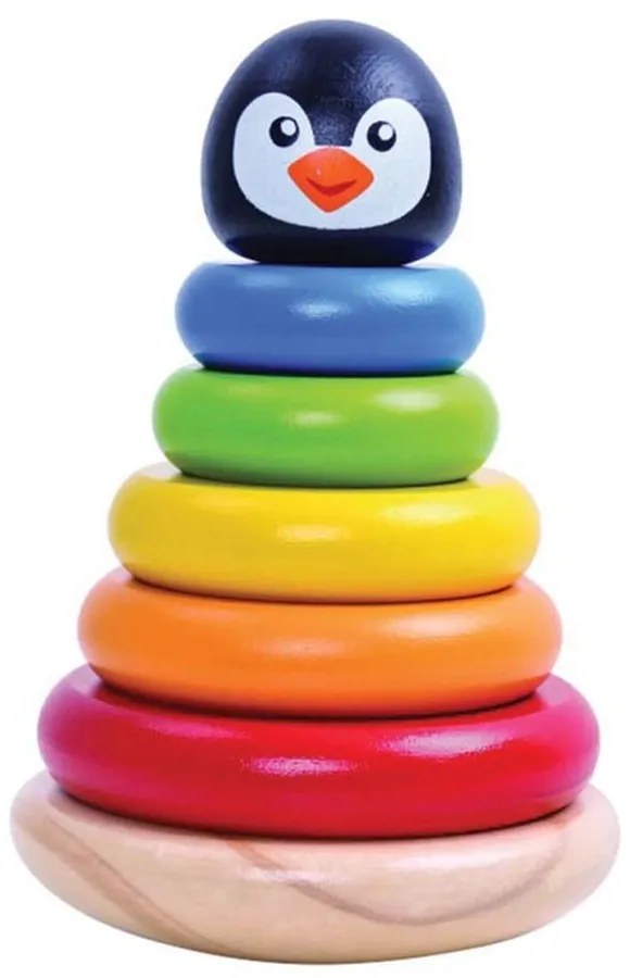 Tooky Toy - Бебешка низанка Пингвин TKB502