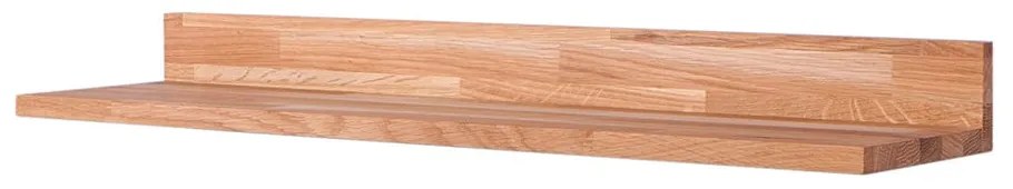 Стенен рафт за снимки от масивен дъб в естествен цвят 80 cm Kalle – Interia Home & Living