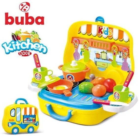 Buba - Kitchen Cook малка детска кухня жълта