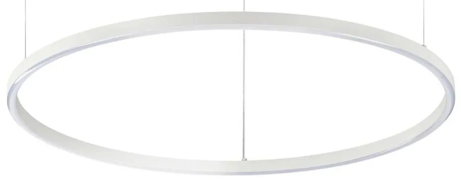 Ideal Lux - LED полилей на кабел ORACLE SLIM LED/37W/230V 3000K Ø 70 см бял