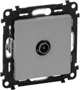 Legrand Розетка TV тип коаксиал 1dB цвят алуминий Valena Life  - 753351