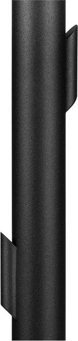 Черна метална стойка за връхни дрехи ø 25x183 cm Yuko – noo.ma